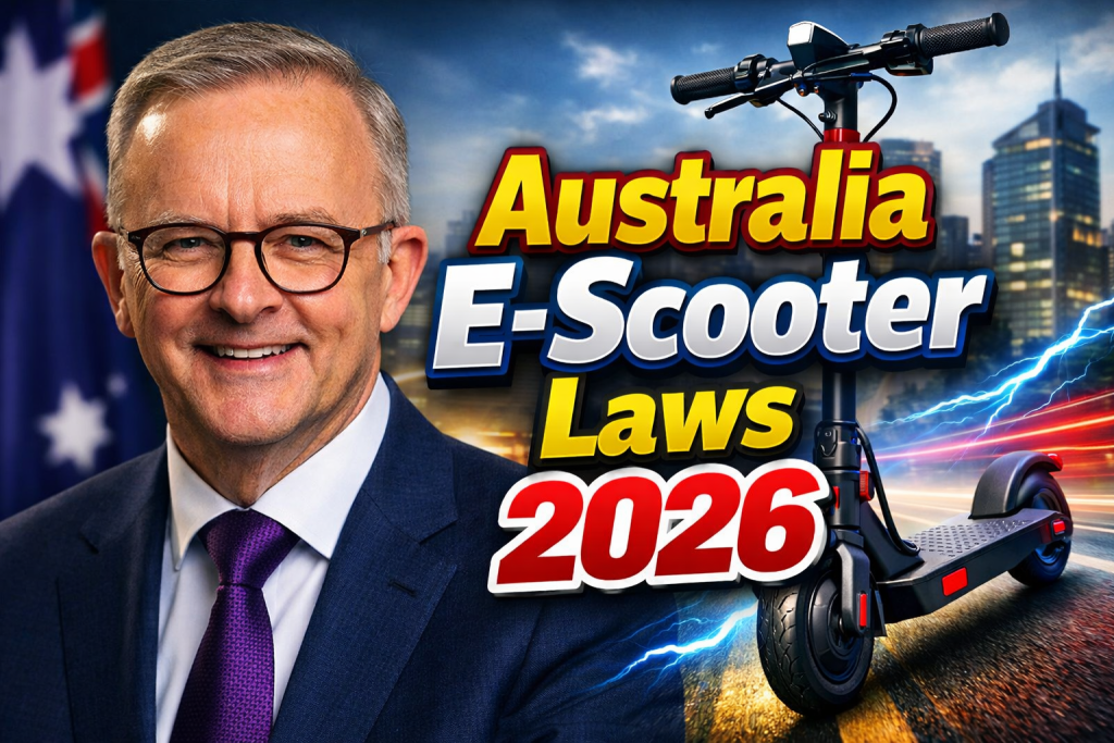 Australia E-Scooter Laws 2026 New Electric Mobility Safety Rules Target Youth Riders