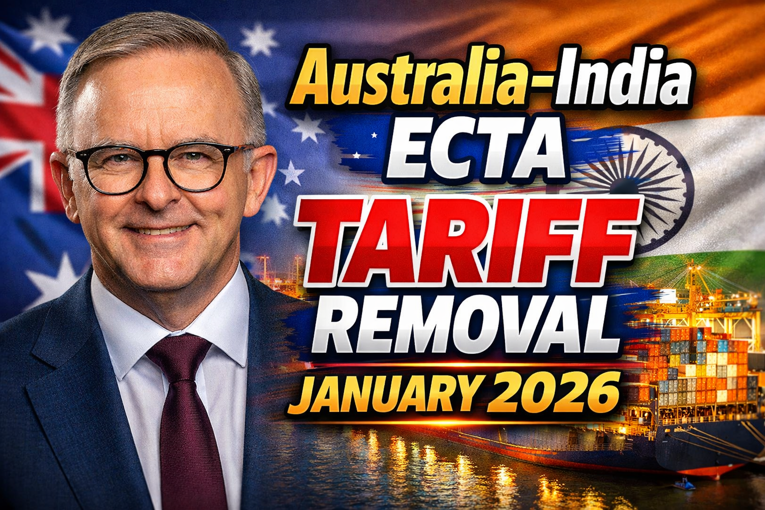 Australia-India ECTA Tariff Removal January 2026 What Businesses Need to Know