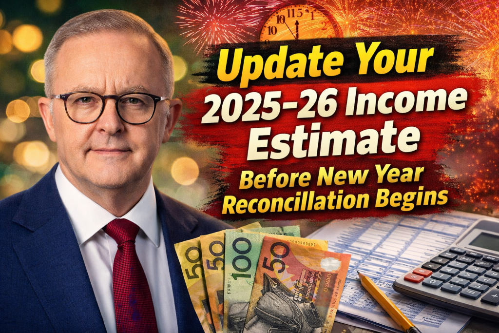 Avoid Future Debt Update Your 2025–26 Income Estimate Before New Year Reconciliation Begins