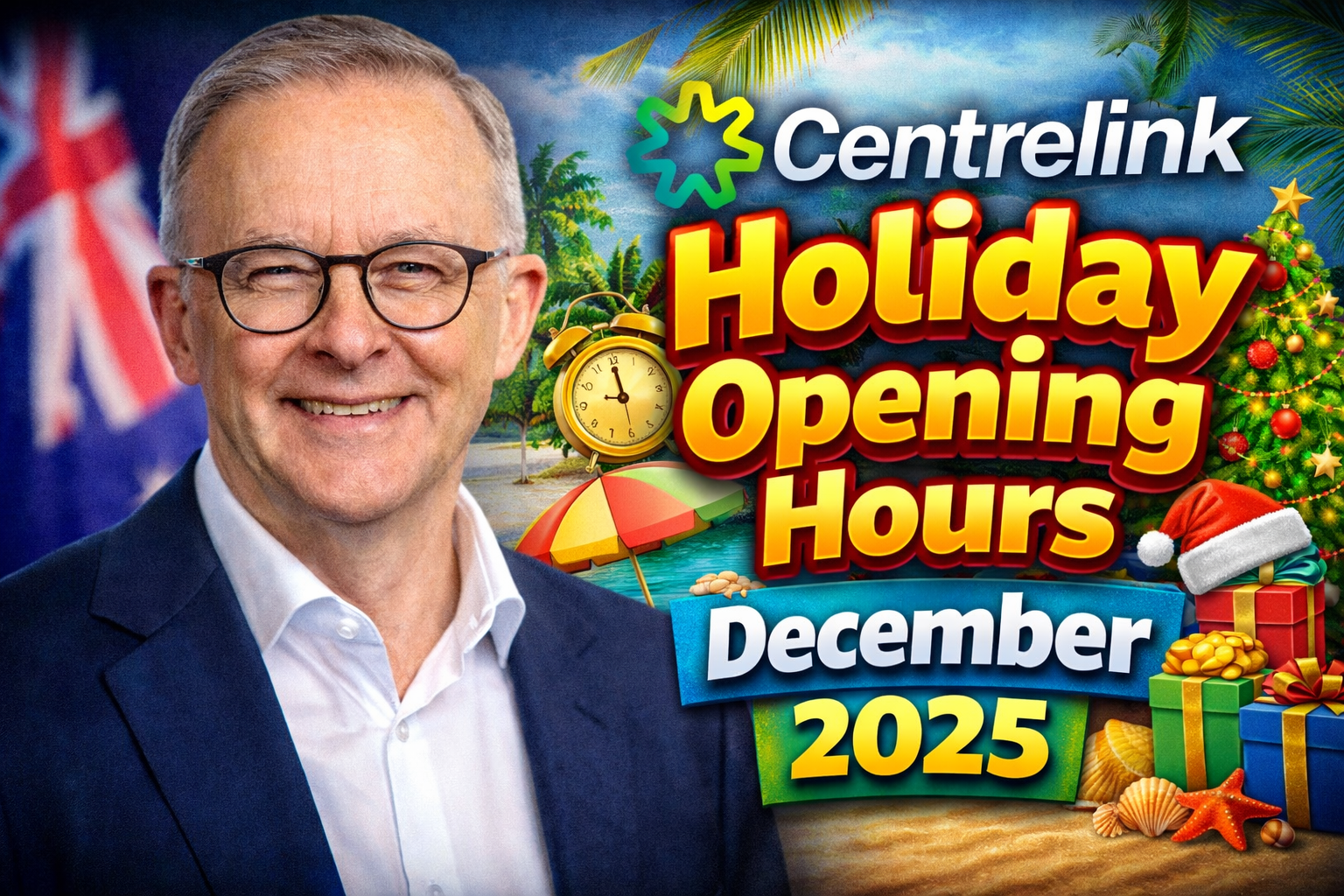 Centrelink Holiday Opening Hours December 2025 Christmas & New Year Service Times