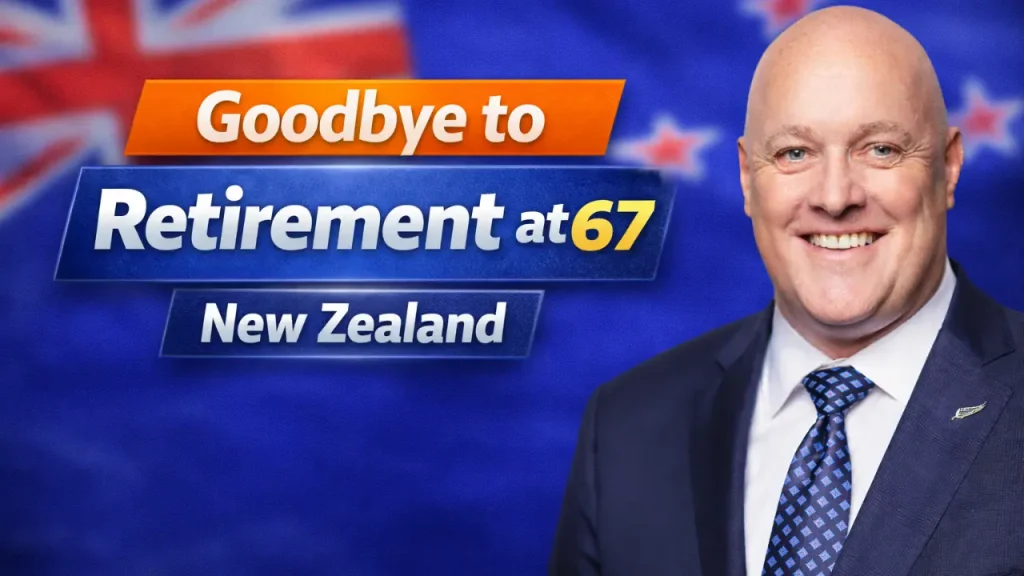 Goodbye to Retirement at 67 — New Zealand Confirms New Position for Next Year