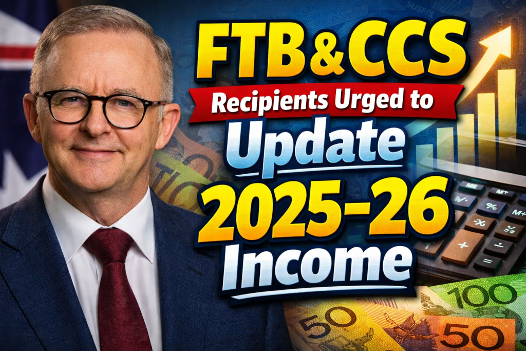 Income Estimate Deadline FTB & CCS Recipients Urged to Update 2025–26 Income