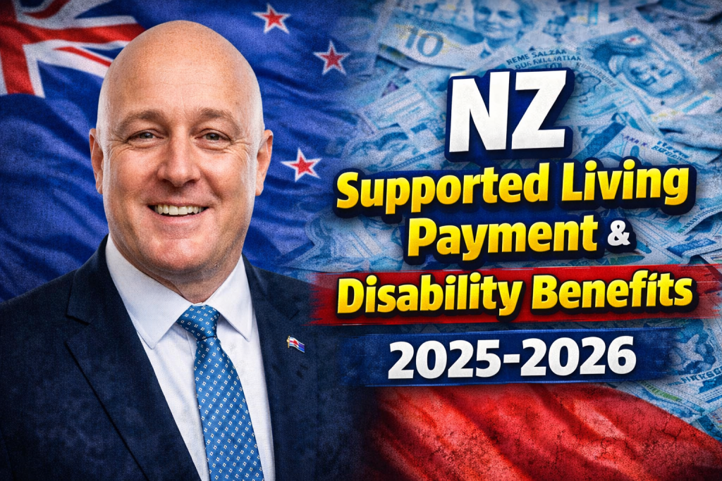 NZ Supported Living Payment & Disability Benefits 2025-2026 Rate Increases and MSD Health Condition Support