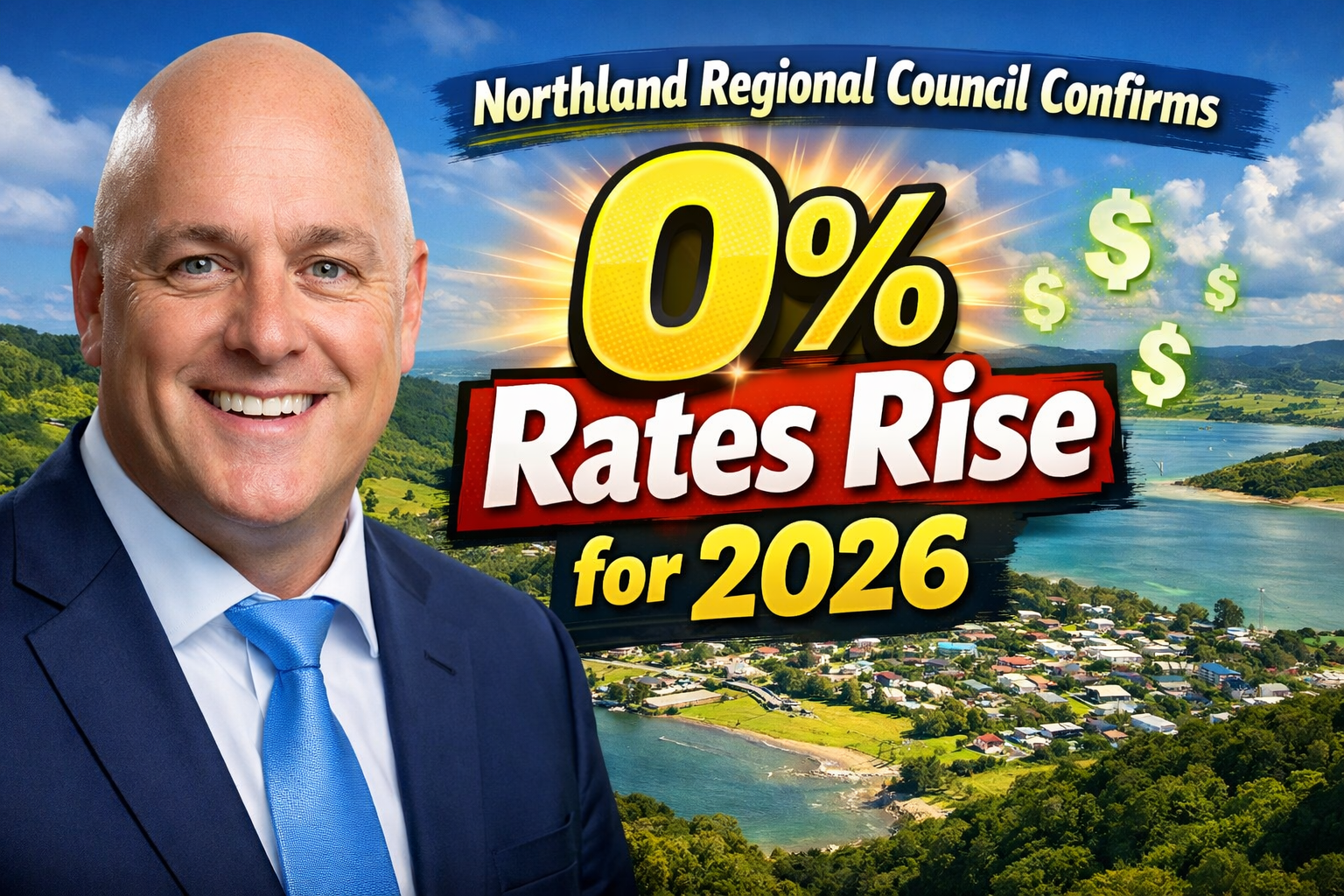 Northland Regional Council Confirms 0% Rates Rise for 2026 What It Means for Te Tai Tokerau Households