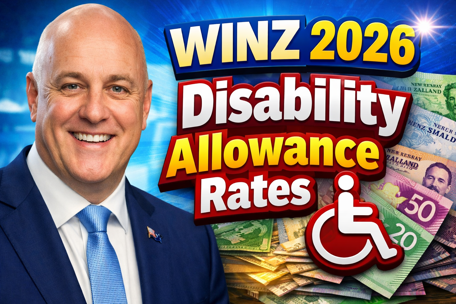 WINZ 2026 Disability Allowance Rates How Much You Can Receive
