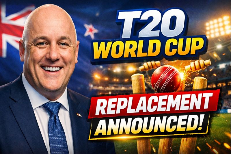 Adam Milne Injury Blow for Black Caps T20 World Cup Replacement Announced