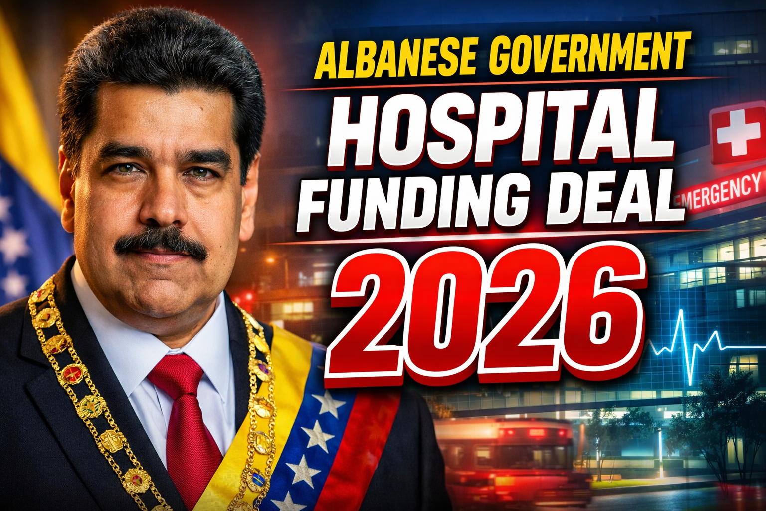 Albanese government hospital funding deal 2026 $25bn pact ends federal-state crisis