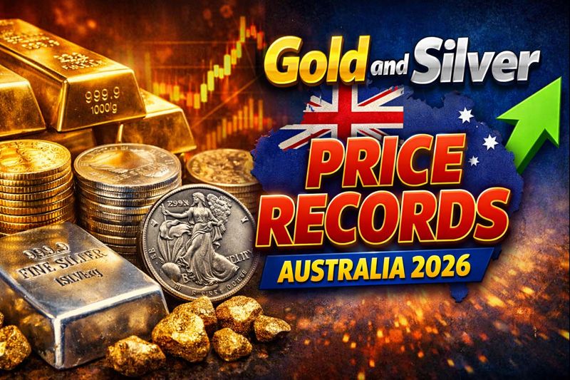 Gold and Silver Price Records Australia 2026 What January’s Global Market Peak Means for Investors