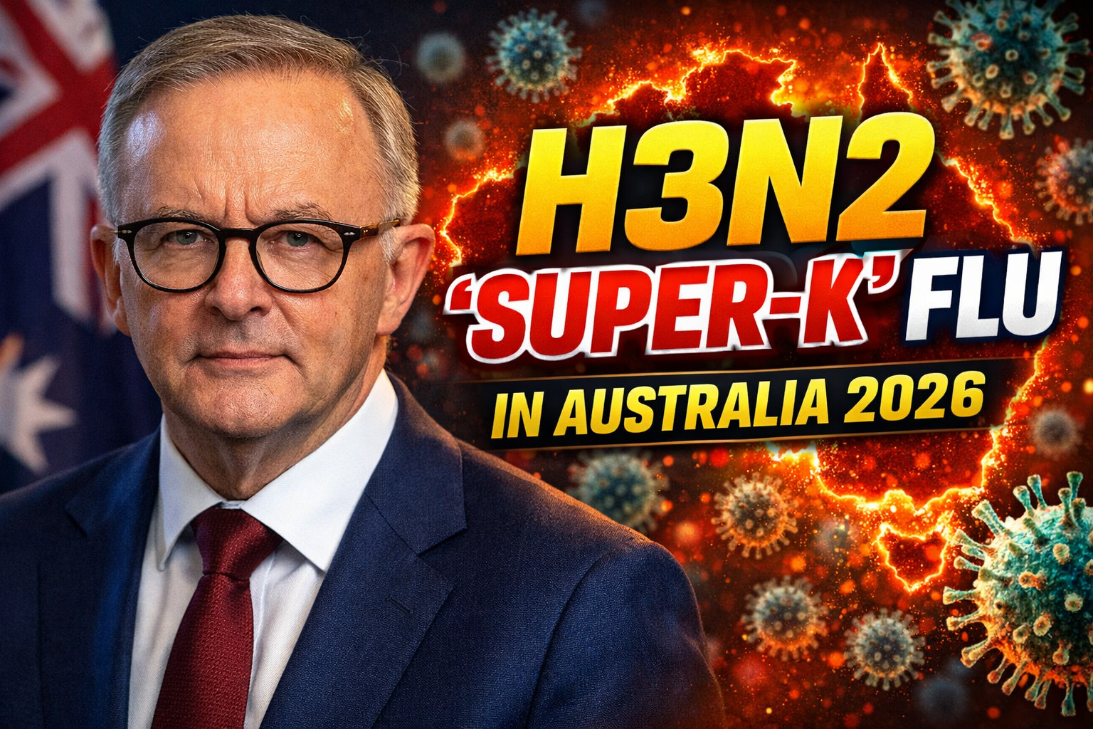 H3N2 ‘Super-K’ Flu in Australia 2026 Key Symptoms and Latest Health Alerts