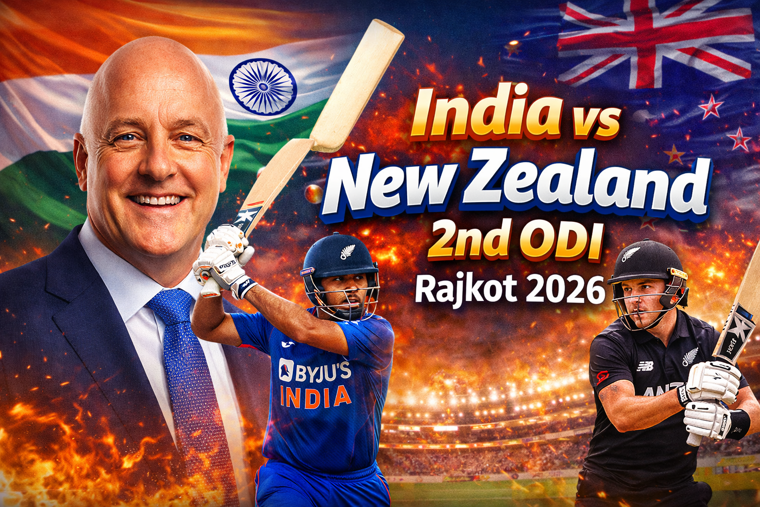 India vs New Zealand 2nd ODI Rajkot 2026 Who Will Win Predicted Playing XI and Analysis