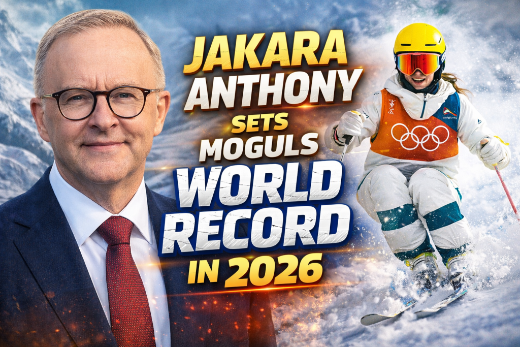 Jakara Anthony Sets Moguls World Record in 2026, Wins Historic 26th Career Title