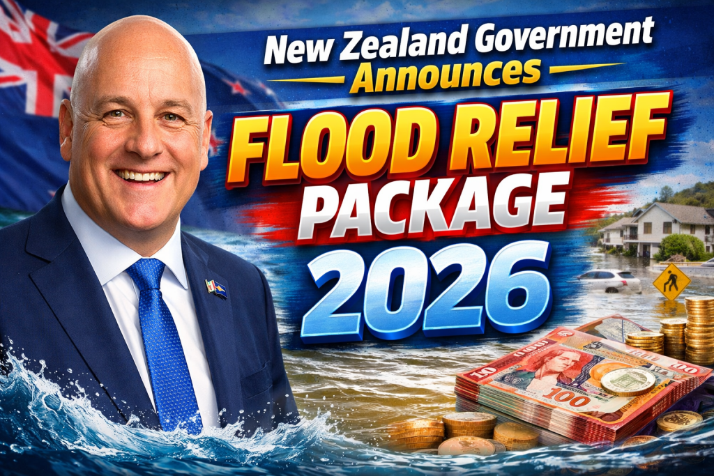 New Zealand Government Announces Flood Relief Package 2026 to Support Affected Communities