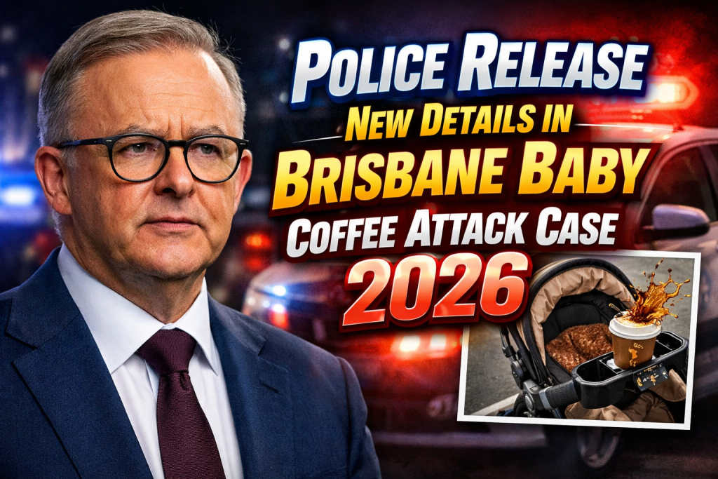 Police Release New Details in Brisbane Baby Coffee Attack Case 2026