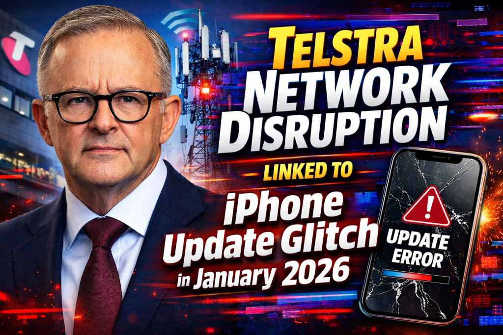 Telstra Network Disruption Linked to iPhone Update Glitch in January 2026
