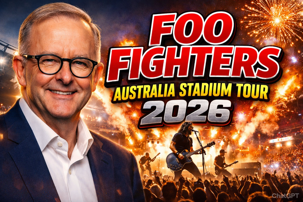 Foo Fighters Australia Stadium Tour 2026 Dates, Cities and Ticket Details