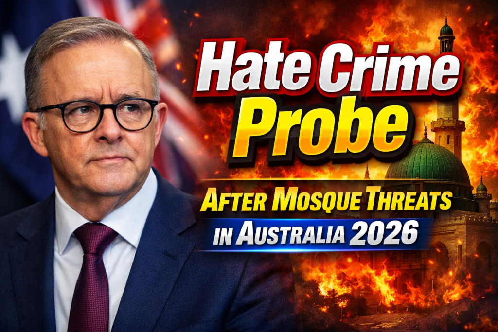 Hate Crime Probe After Mosque Threats in Australia 2026 What Authorities Say