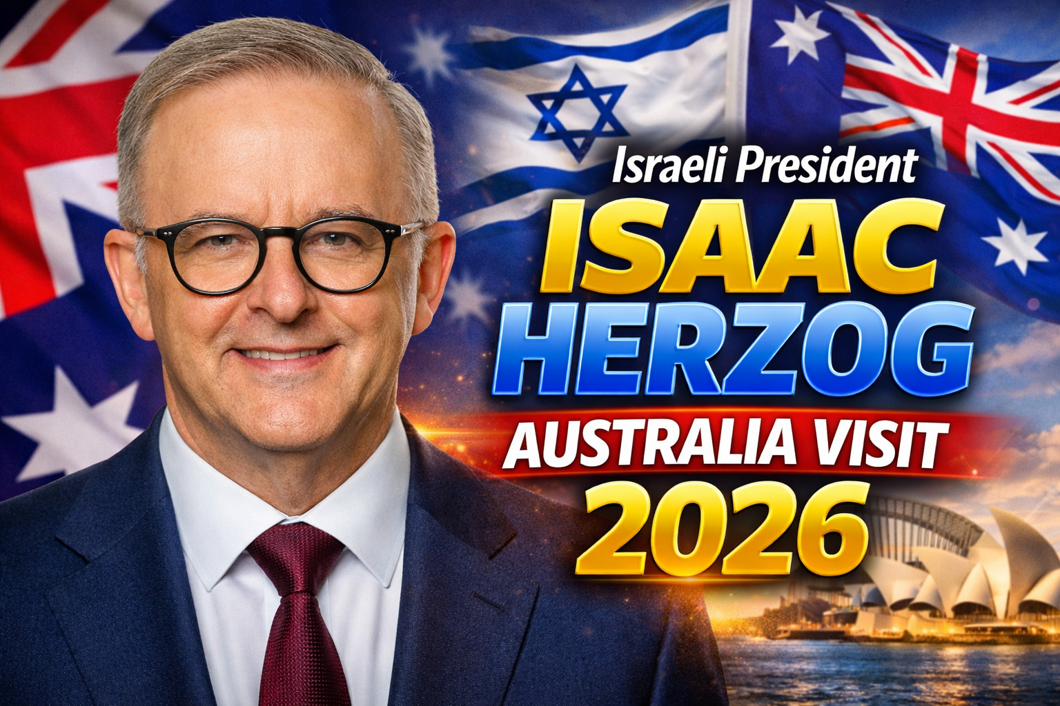 Israeli President Isaac Herzog Australia Visit 2026 Protests in Melbourne and Sydney