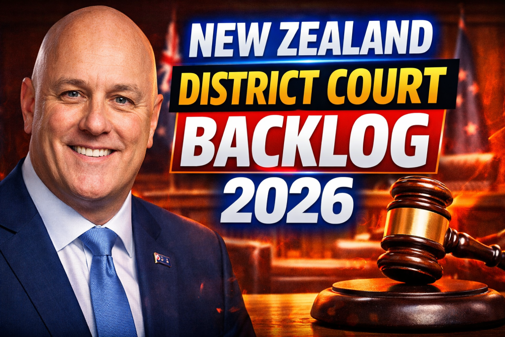 New Zealand District Court Backlog 2026 Ministry of Justice Reveals Updated Case Processing Times