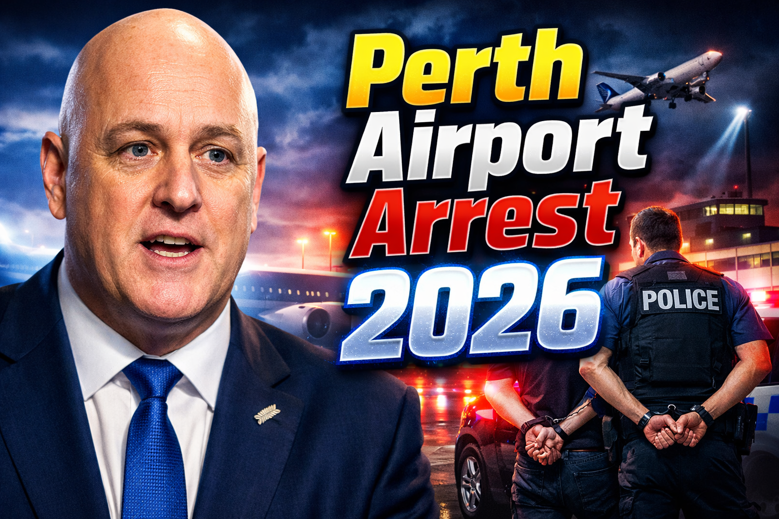 Perth Airport Arrest 2026 New Zealand Citizen Faces Extremist Content Charges in Australia