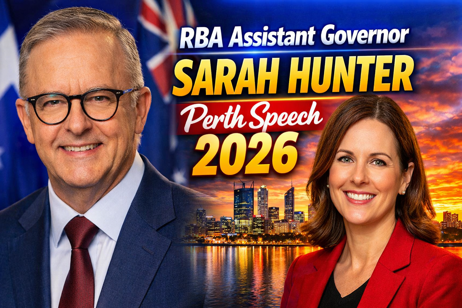 RBA Assistant Governor Sarah Hunter Perth Speech 2026 Labour Market Stability and 3.85% Cash Rate Impact