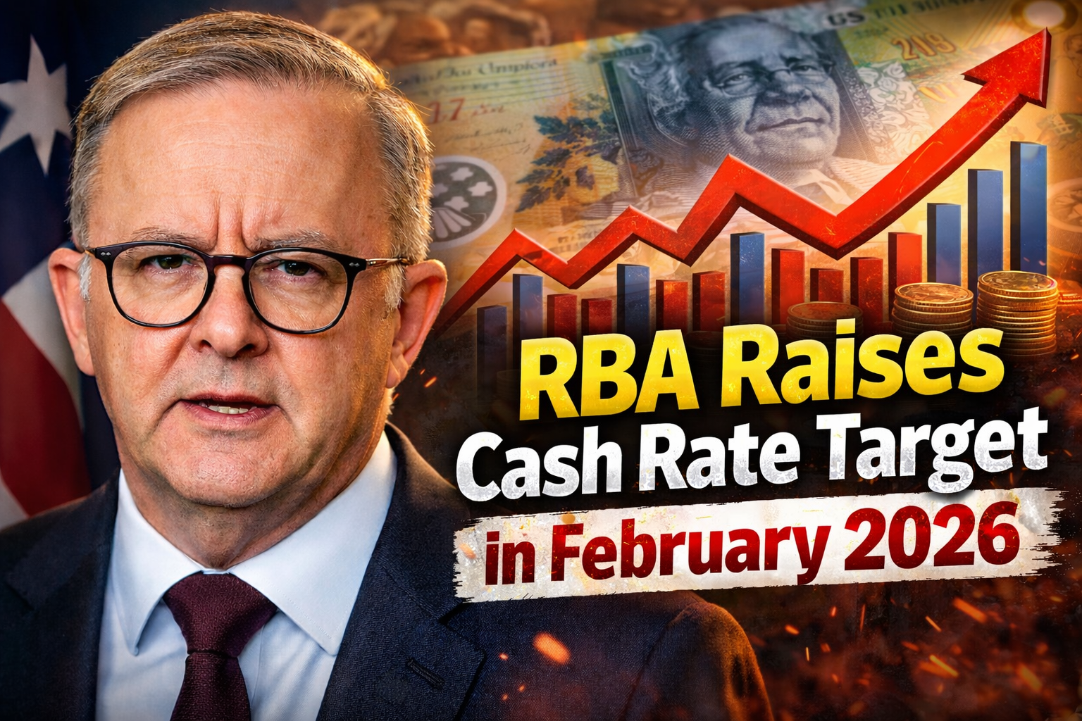 RBA Raises Cash Rate Target in February 2026 What the Interest Rate Increase Means for Borrowers