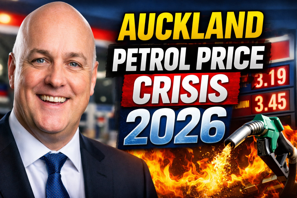 Auckland Petrol Price Crisis 2026 Fuel Shortage Drives Cost of Living Surge Across NZ