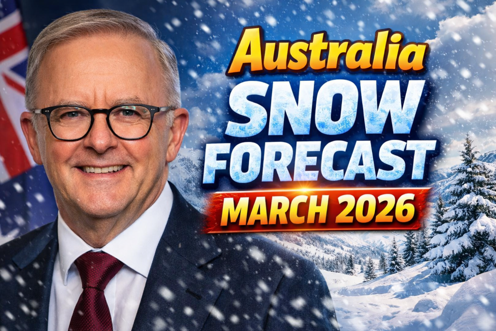 Australia snow forecast March 2026 alpine regions brace for early-season snowfall