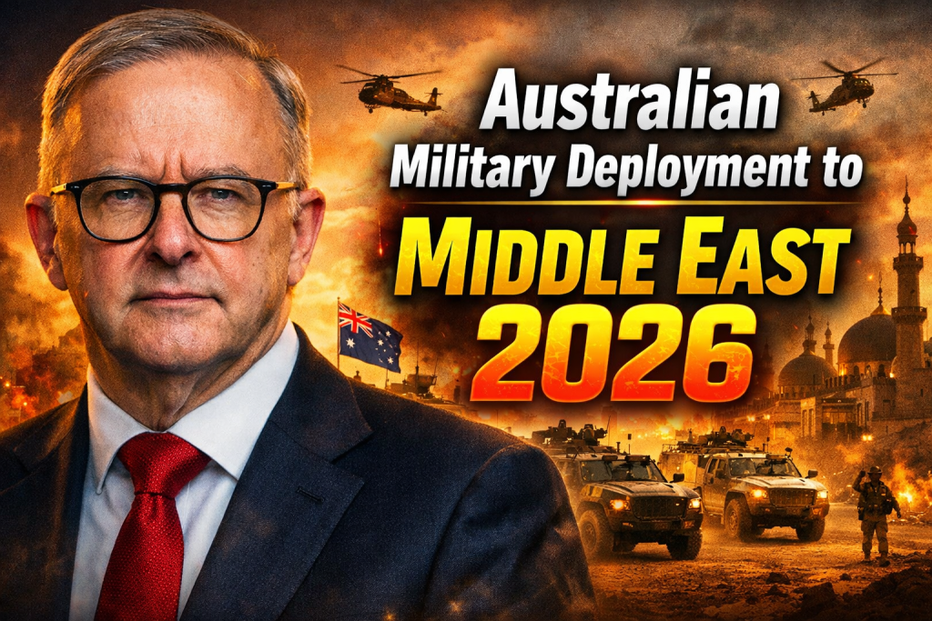 Australian Military Deployment to Middle East 2026 ADF Crisis Teams and Government Response to Iran Conflict