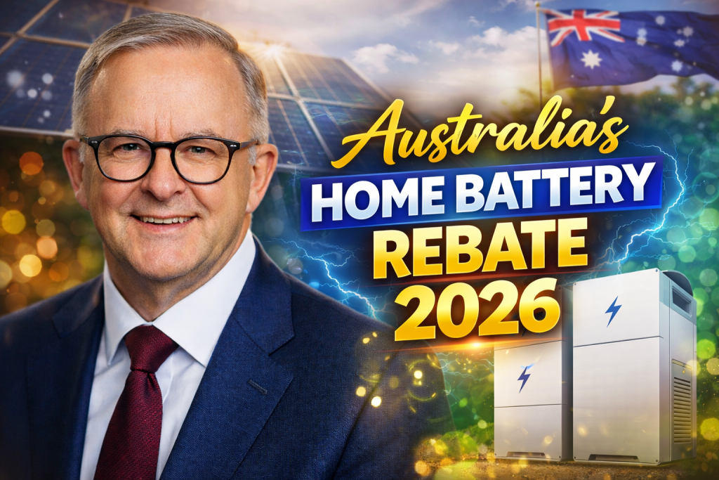Australia’s Home Battery Rebate 2026 Who Qualifies for the Cheaper Batteries Scheme