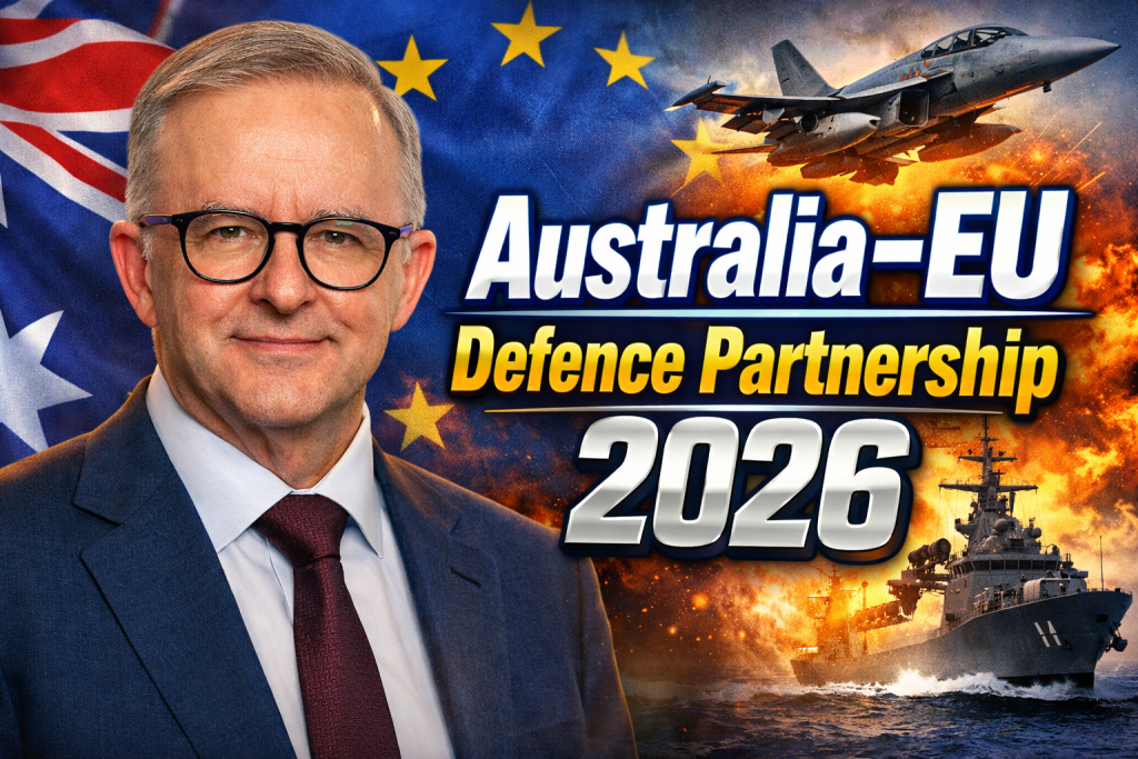 Australia–EU defence partnership 2026