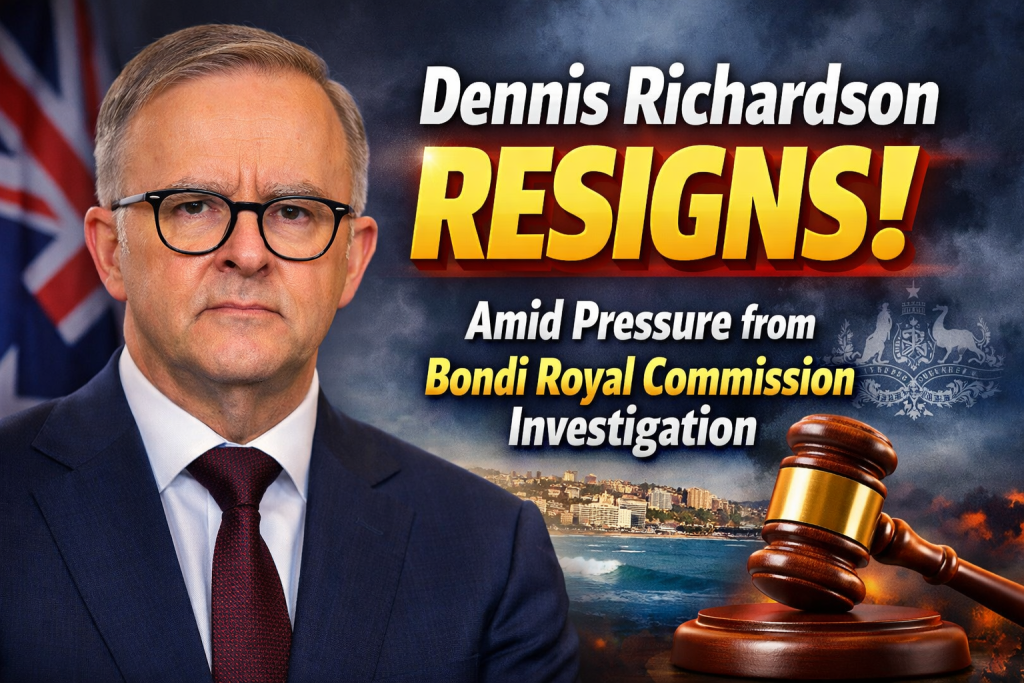 Dennis Richardson Resigns Amid Pressure from Bondi Royal Commission Investigation