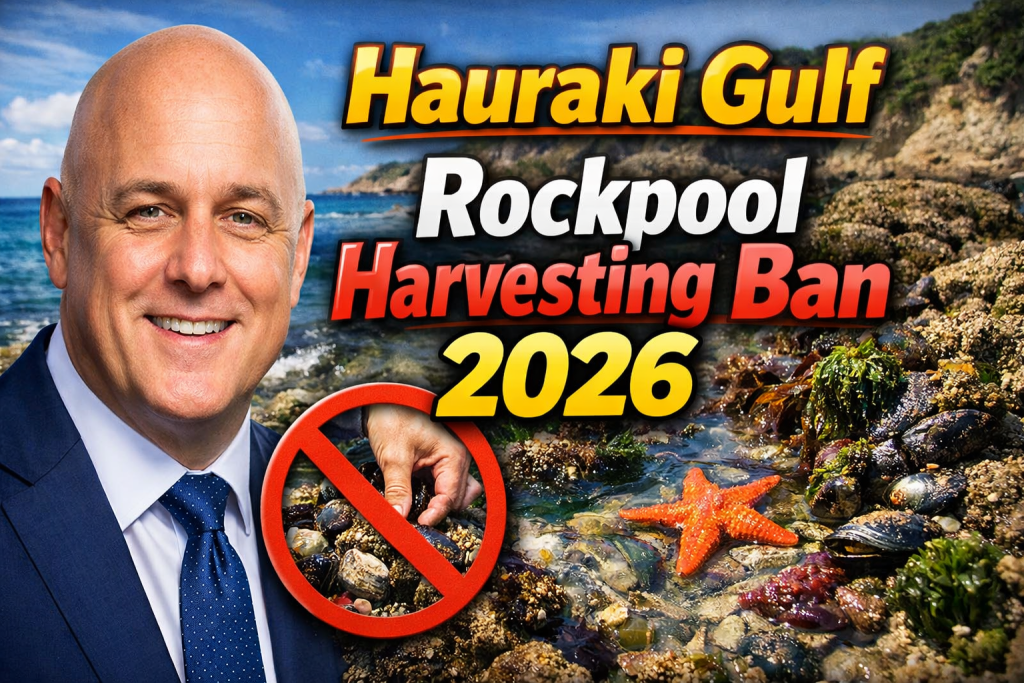 Hauraki Gulf Rockpool Harvesting Ban 2026 Vigilantes Accused of Racial Profiling Asian Beachgoers