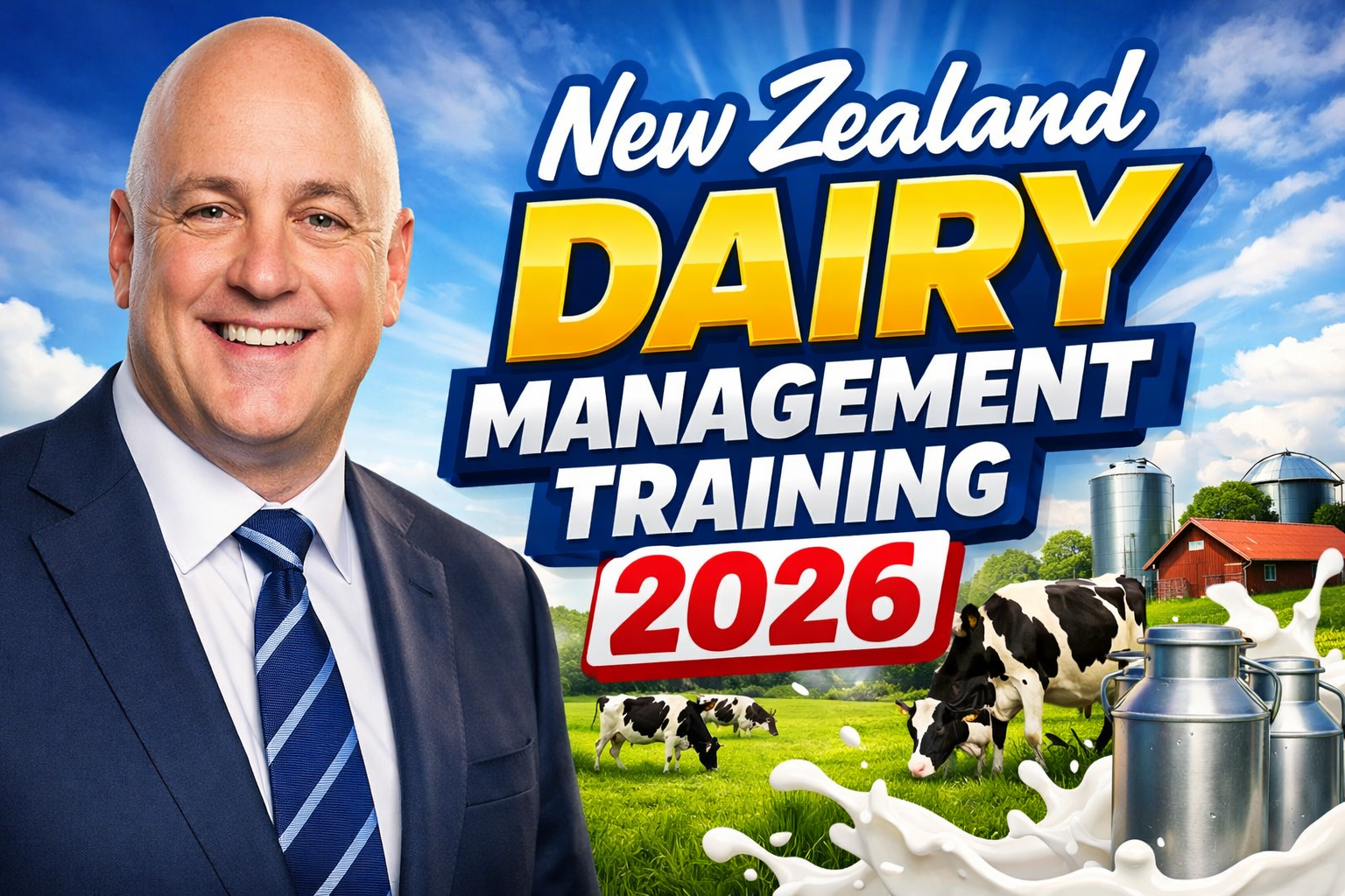 New Zealand Dairy Management Training 2026 Farming Careers and Grassroots Agriculture Programmes
