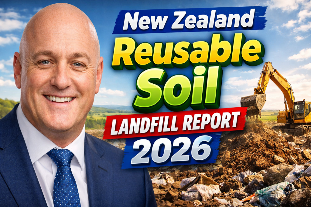 New Zealand Reusable Soil Landfill Report 2026 Construction Waste and Sustainable Earthworks Solutions