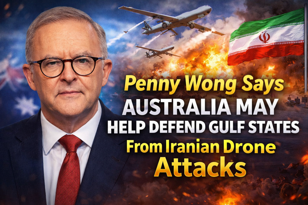 Penny Wong Says Australia May Help Defend Gulf States From Iranian Drone Attacks