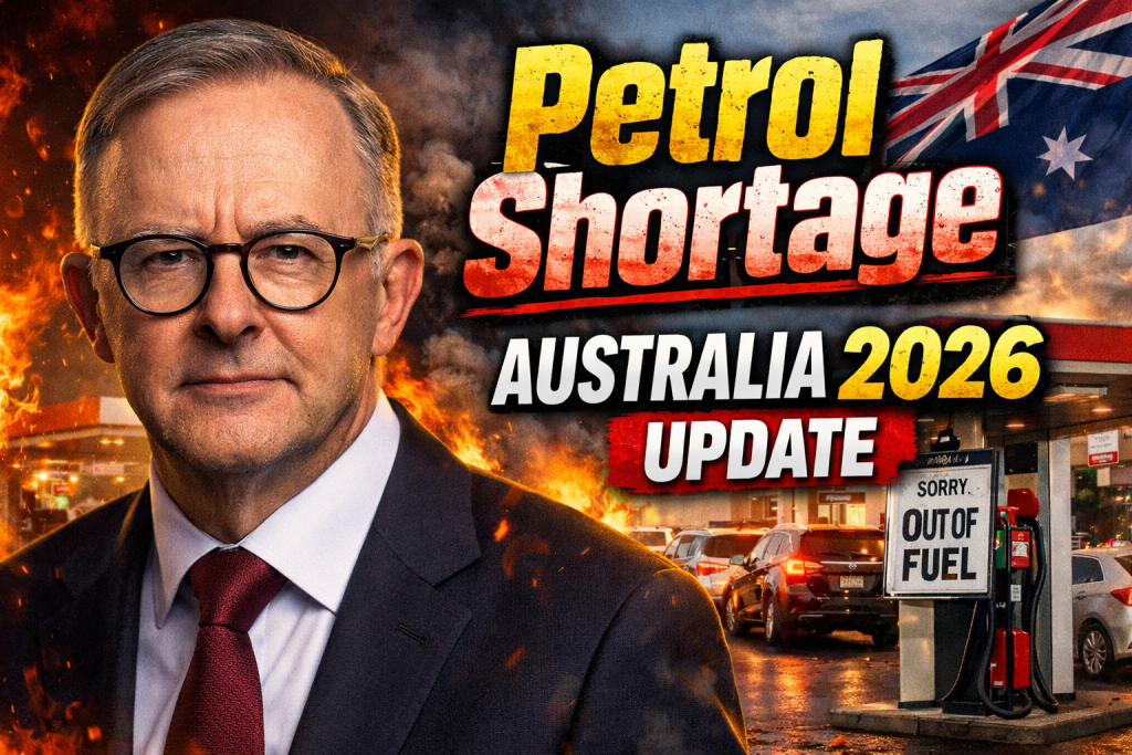 Petrol Shortage Australia 2026 Update Fuel Supply Chain Crisis and Government Emergency Measures