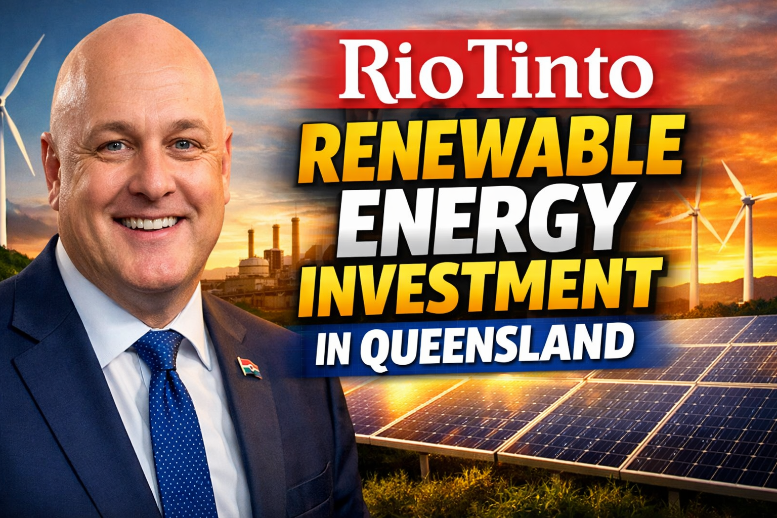 Rio Tinto Renewable Energy Investment in Queensland Boyne Smelter Plan Targets 2040 Future-Proofing