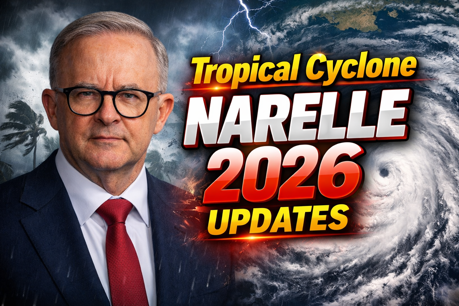 Tropical Cyclone Narelle 2026 Updates Queensland Braces for Impact as Bureau of Meteorology Tracks Storm Path