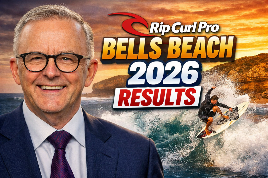 Albanese and Bells Beach surfing showdown