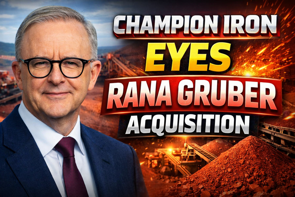 Champion Iron Eyes Rana Gruber Acquisition Boosting High-Purity Iron Ore Output in 2026 (2)