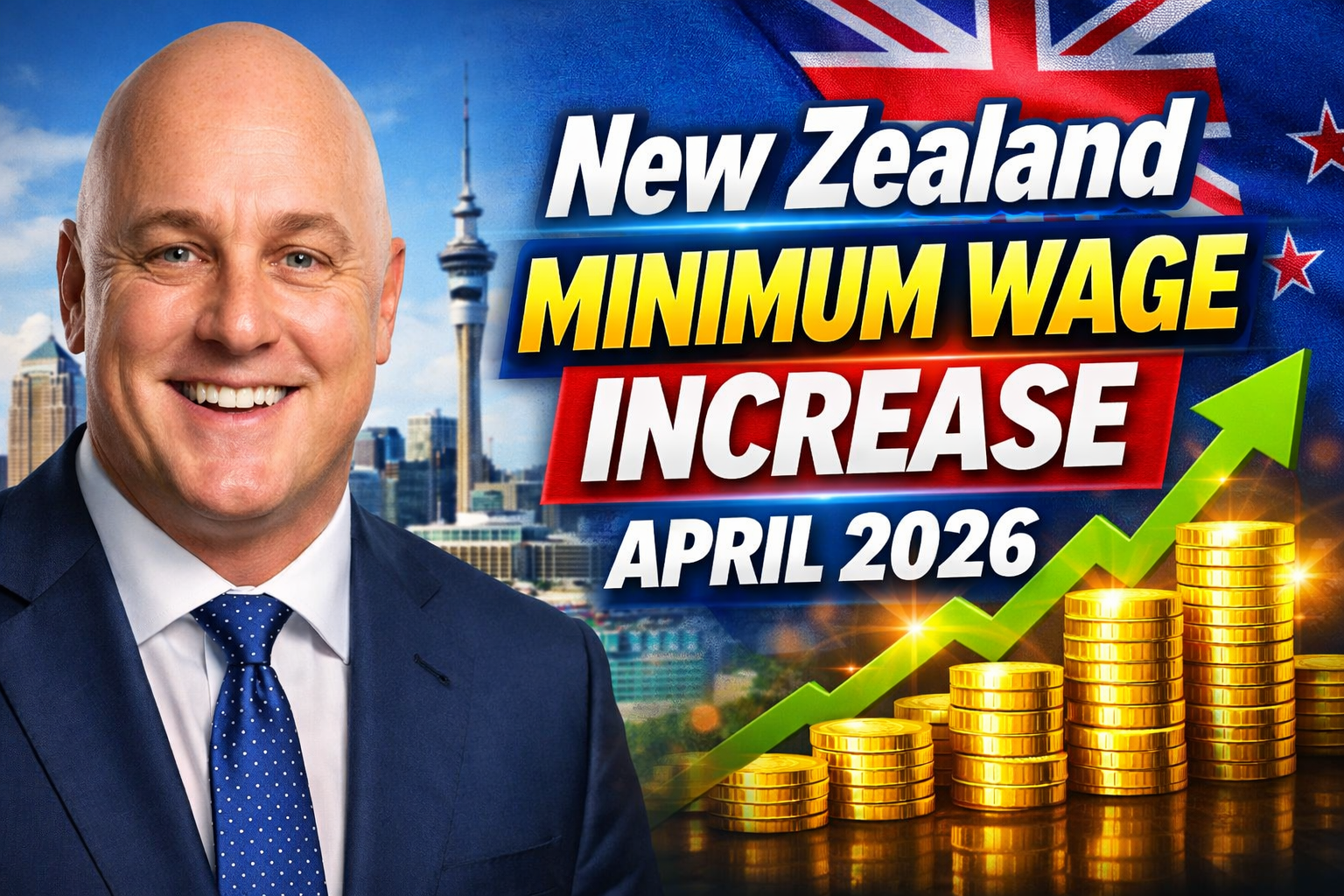 New Zealand Minimum Wage Increase April 2026 Living Cost Relief and Student Allowance Updates Explained