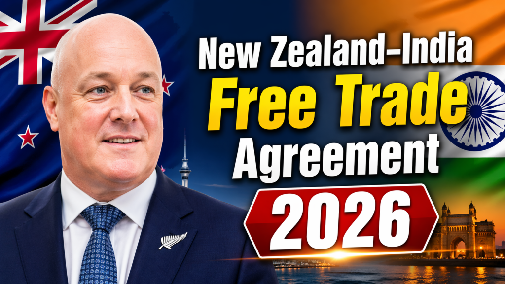 New Zealand–India Free Trade Agreement 2026 Boost for NZ Wine Exports and Strong Bipartisan Support