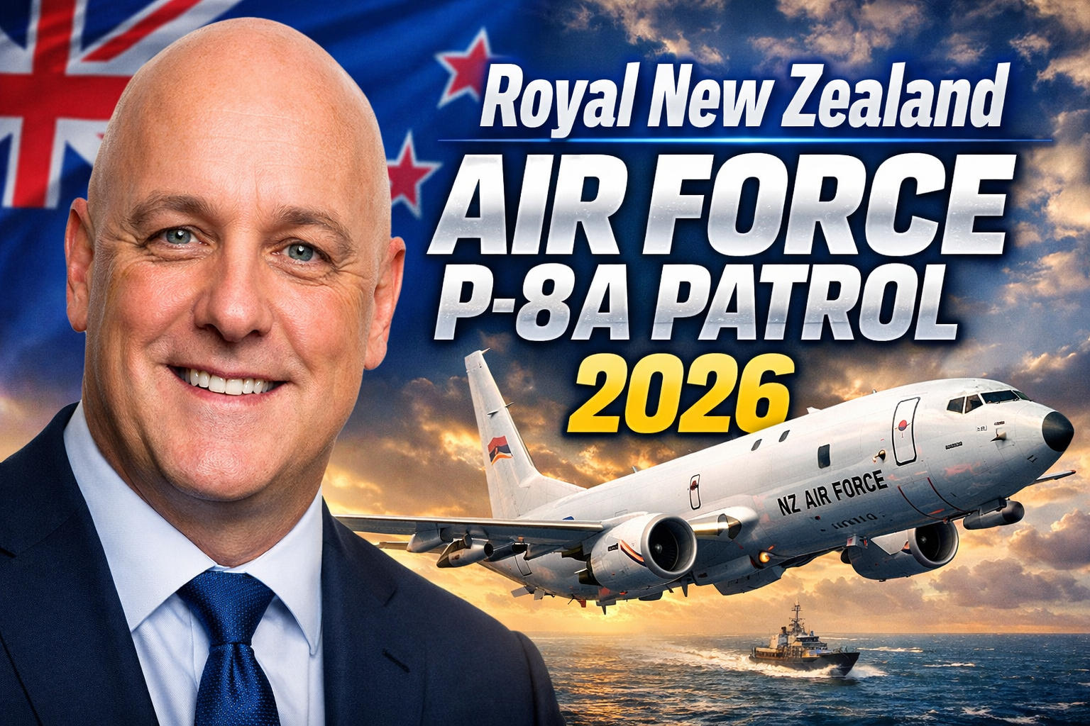 Royal New Zealand Air Force P-8A Patrol 2026: New Zealand Enforces United Nations Sanctions on North Korea in East China Sea